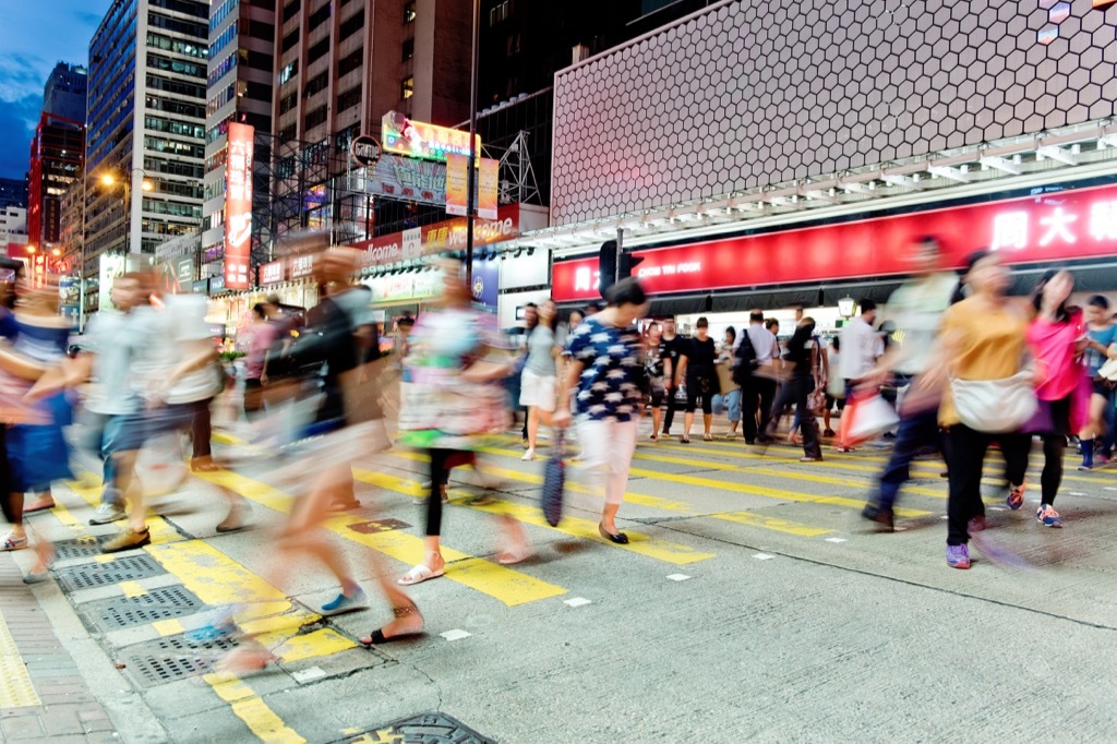 crowded street, china, cultural mistakes