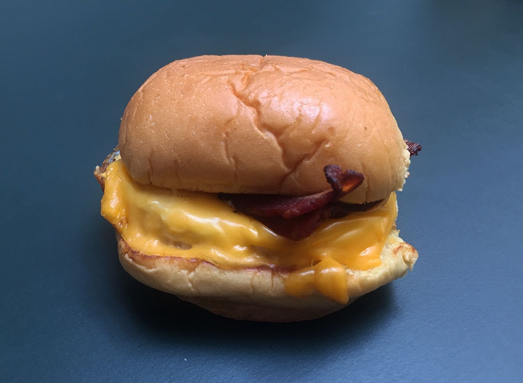 Shake Shack bacon egg cheese