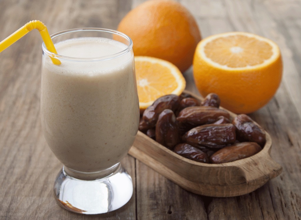 Orange date smoothie