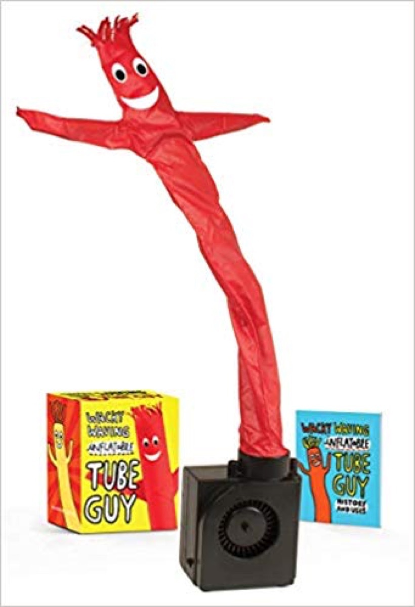 waving tube guy gag gift