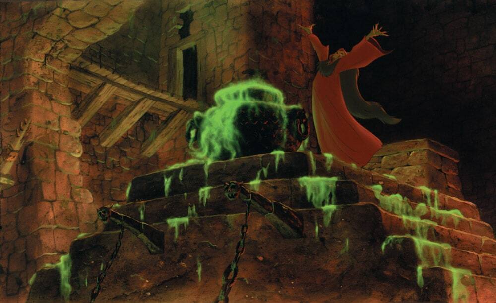 the black cauldron