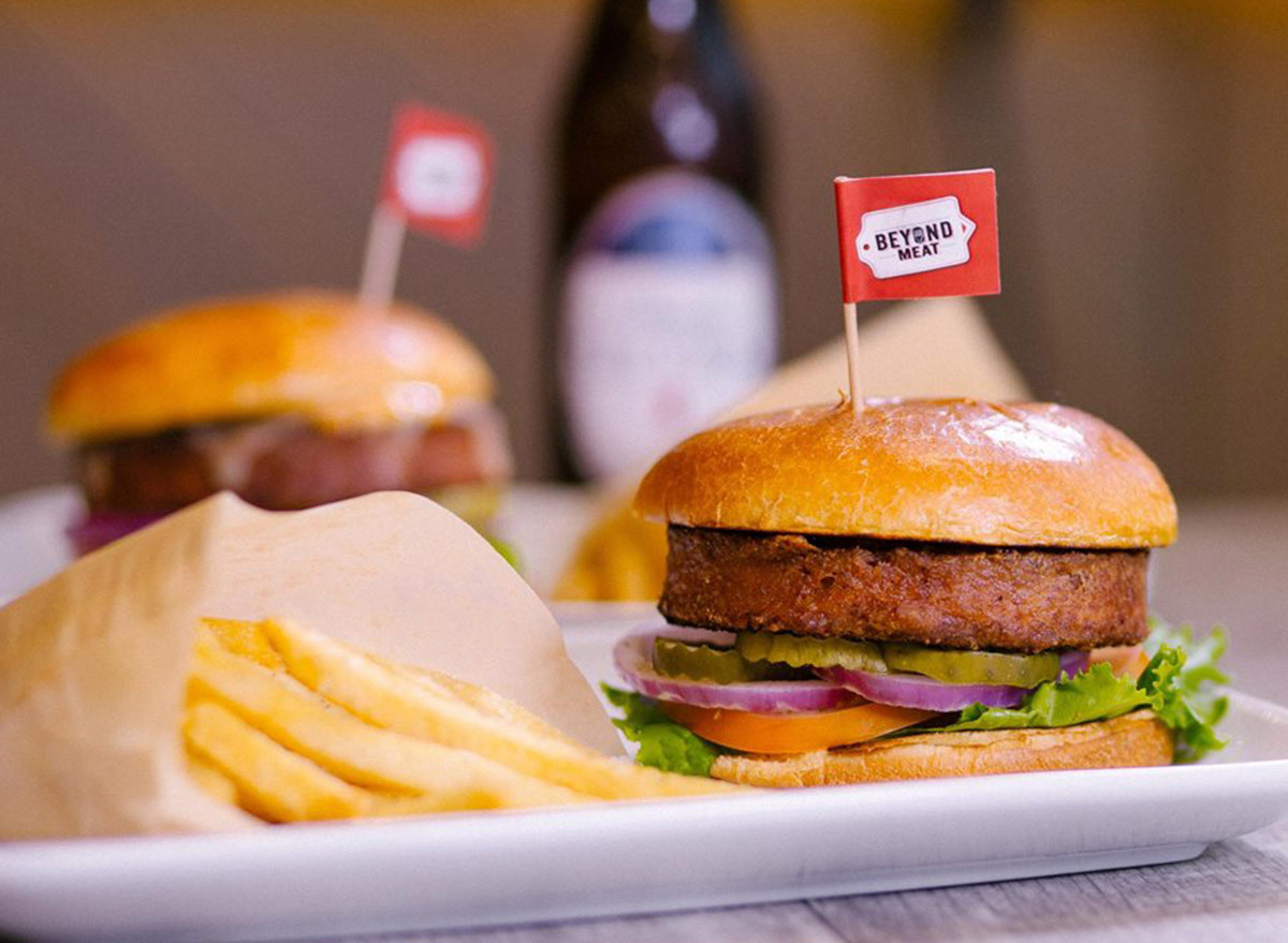 Beyond Meat Burger from TGI Fridays