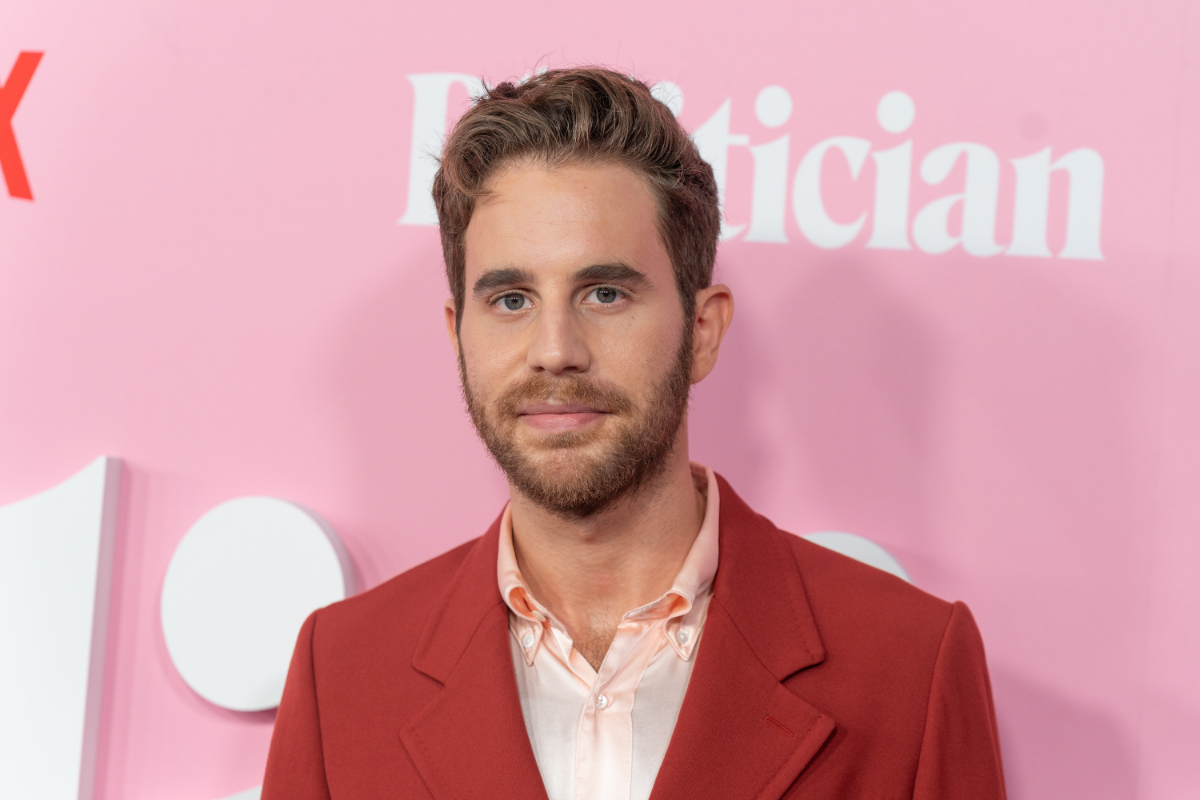 Ben Platt at the premiere of 