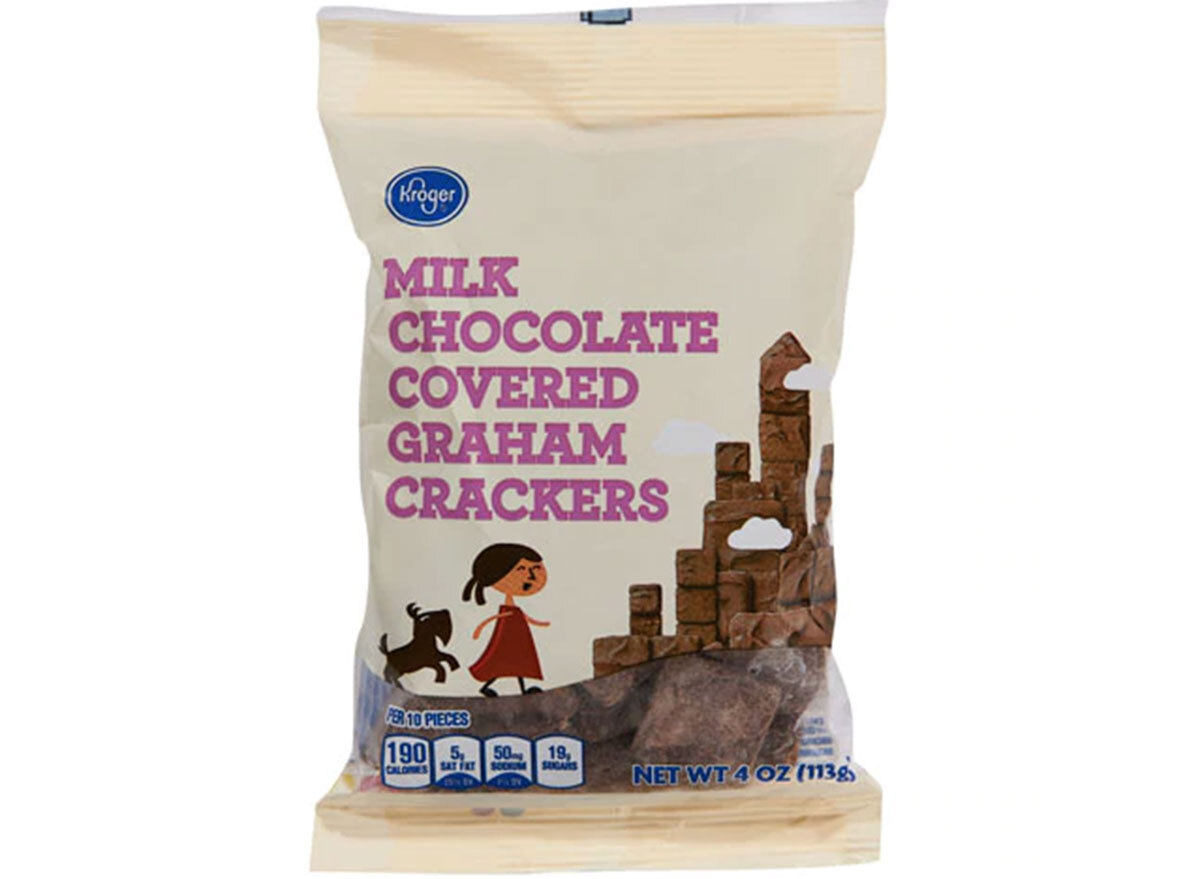 Kroger milk chocolate covered graham crackers