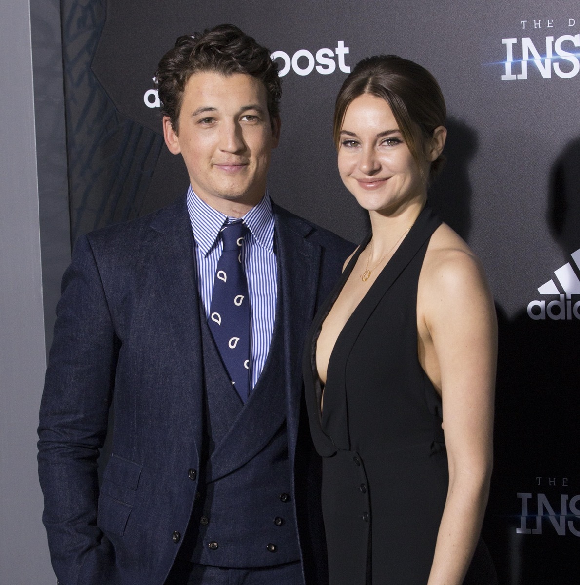 Miles Teller and Shailene Woodley