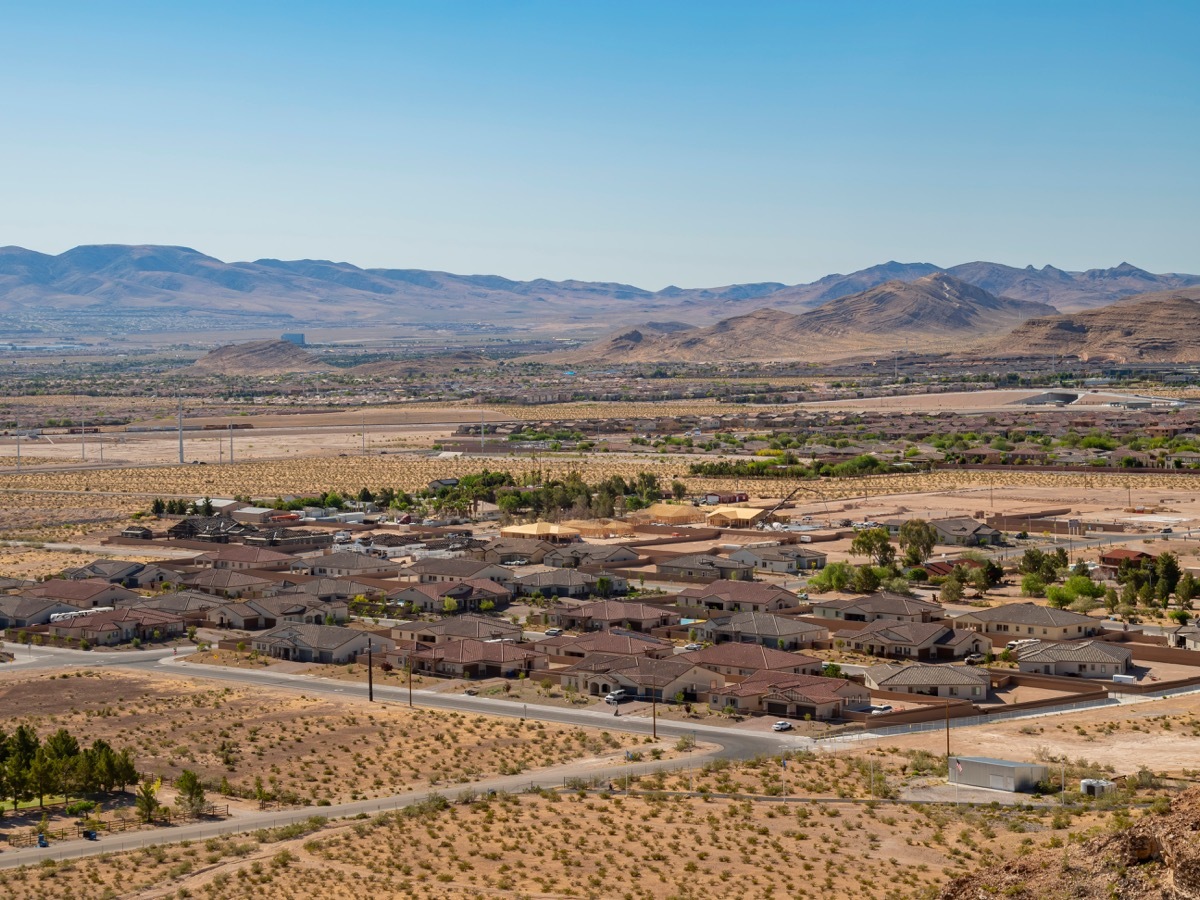 city view enterprise, las vegas, nevada, mountains in background