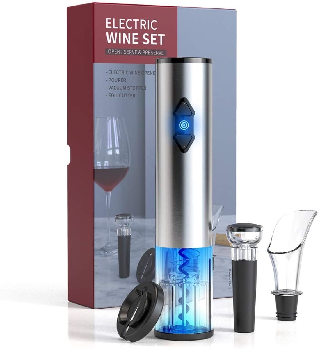 electric wine bottle opener