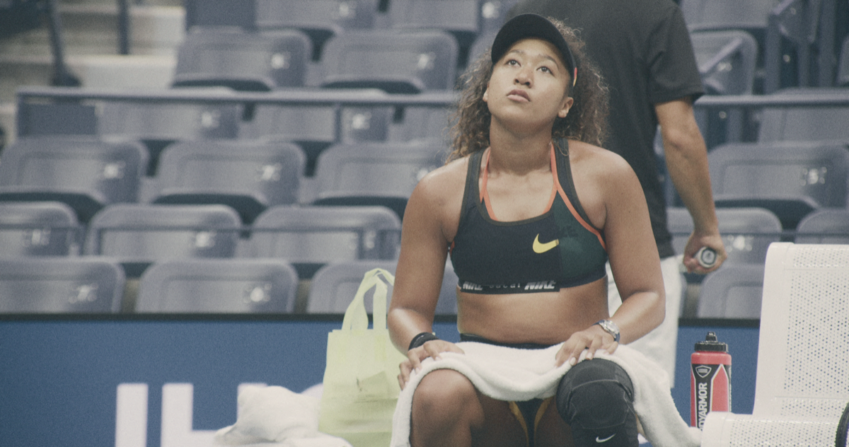 Naomi Osaka in her Netflix docuseries