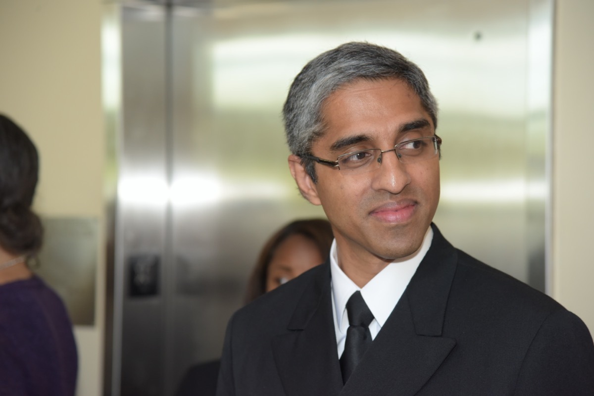 US surgeon general Vivek Murthy