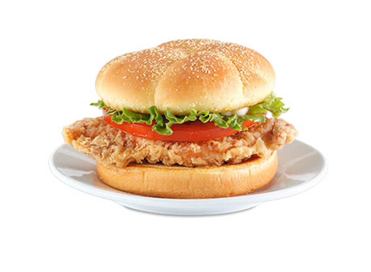 Cajun filet sandwich