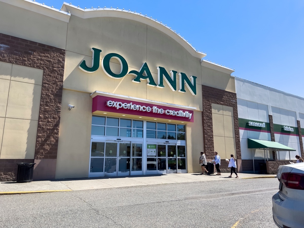 Joann store. 