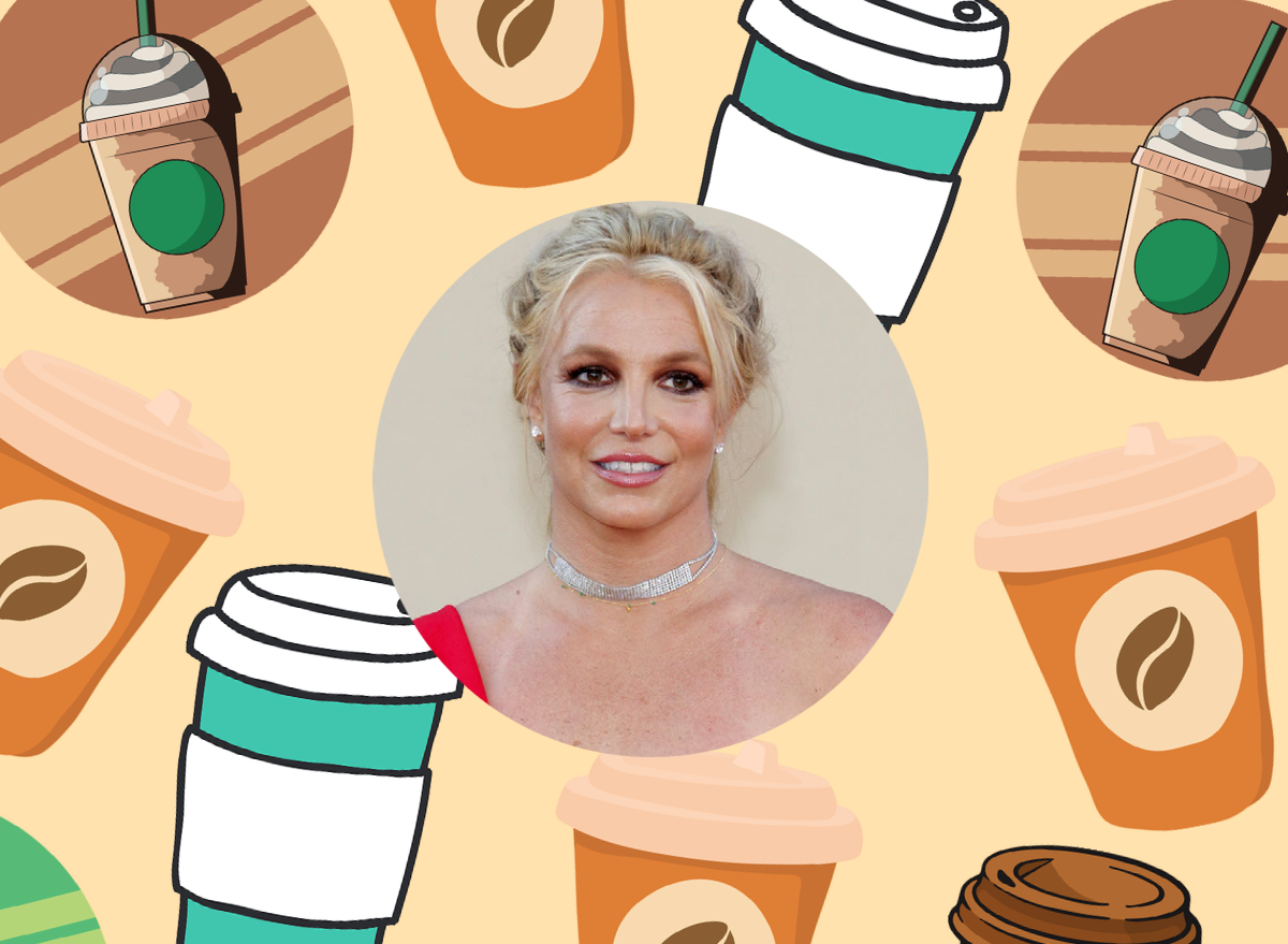 brittney spears starbucks