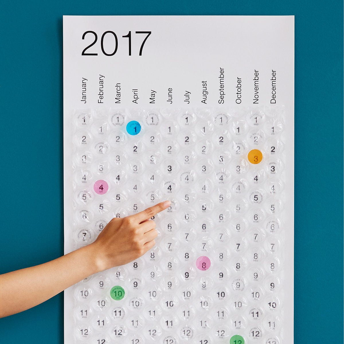 Calendar boring holiday gifts