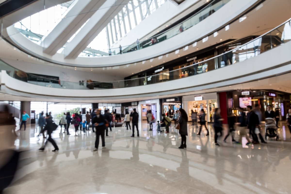 interior shopping mall