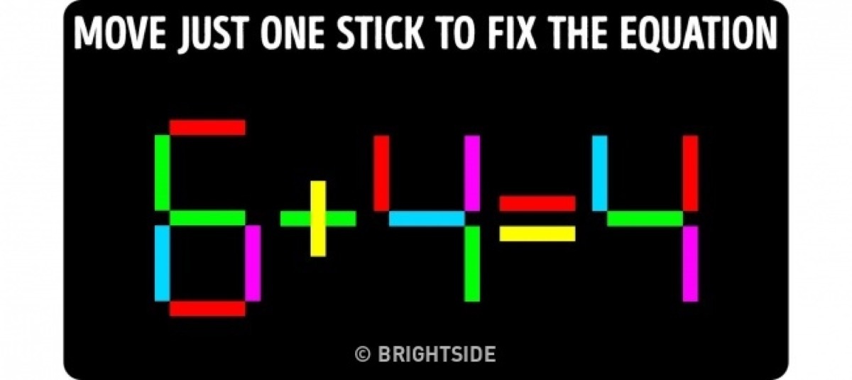 Matchstick Equation {Brain Games}