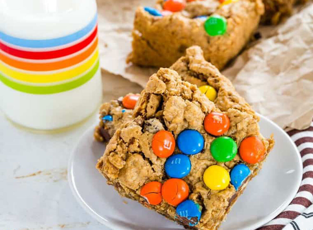 monster cookie bars