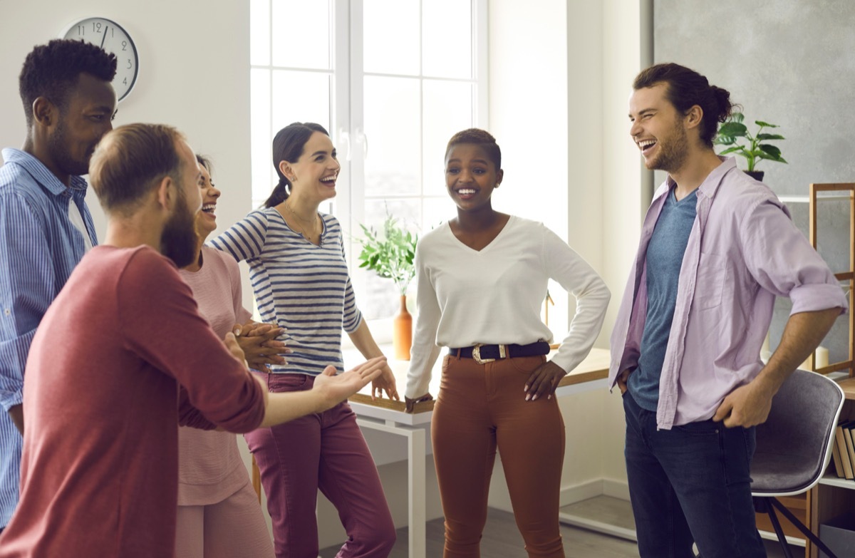 Group of Friends Talking