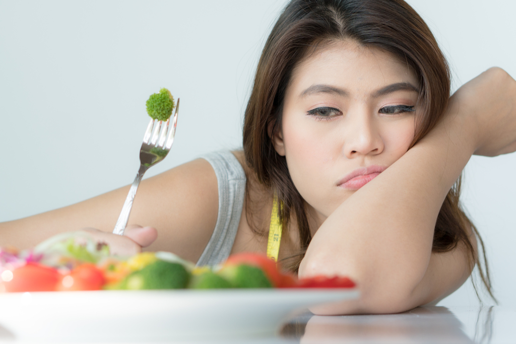 Dieting Woman Anti-Aging Tips You Should Forget