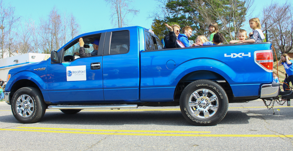 BlueFord pickup truck