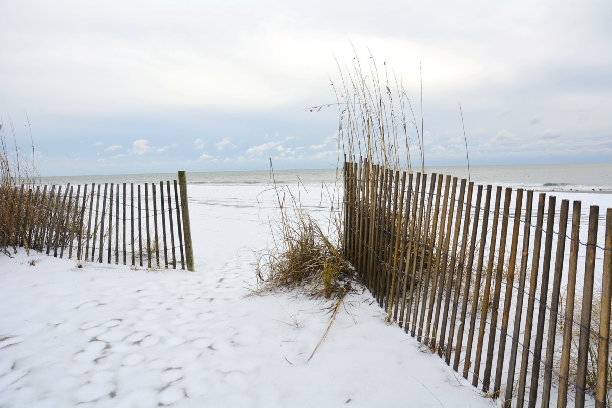 MYRTLE BEACH South Carolina in the winter