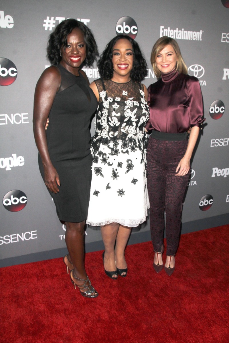 Viola Davis, Shonda Rhimes, and Ellen Pompeo