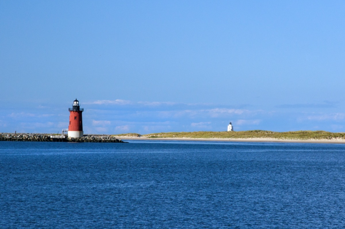 east end lighthouse on Delaware Bay at Lewes, Delaware