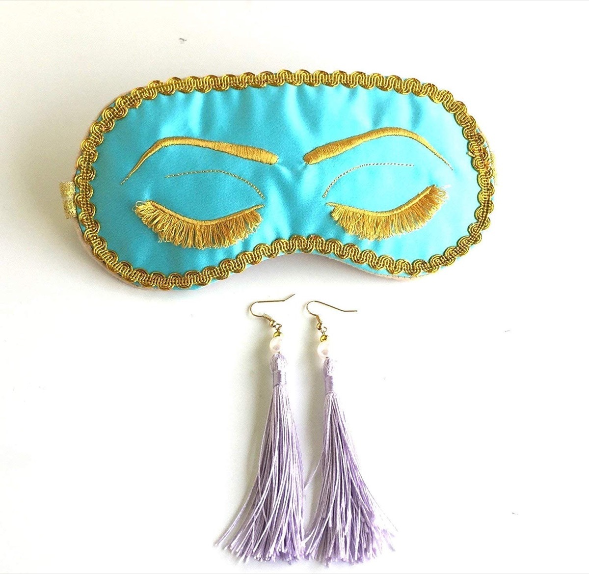 Breakfast at Tiffany's Sleep Mask Set {Handmade Items From Amazon}