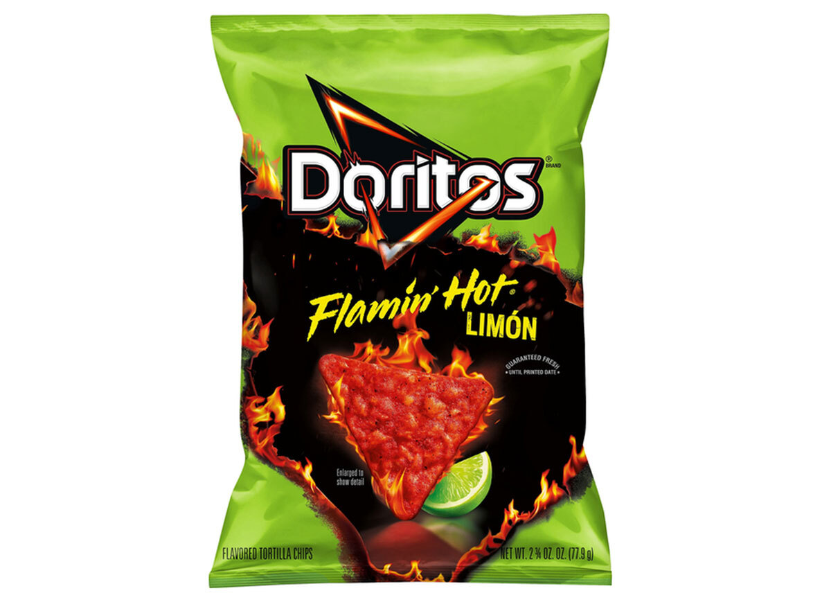 doritos flamin hot limon