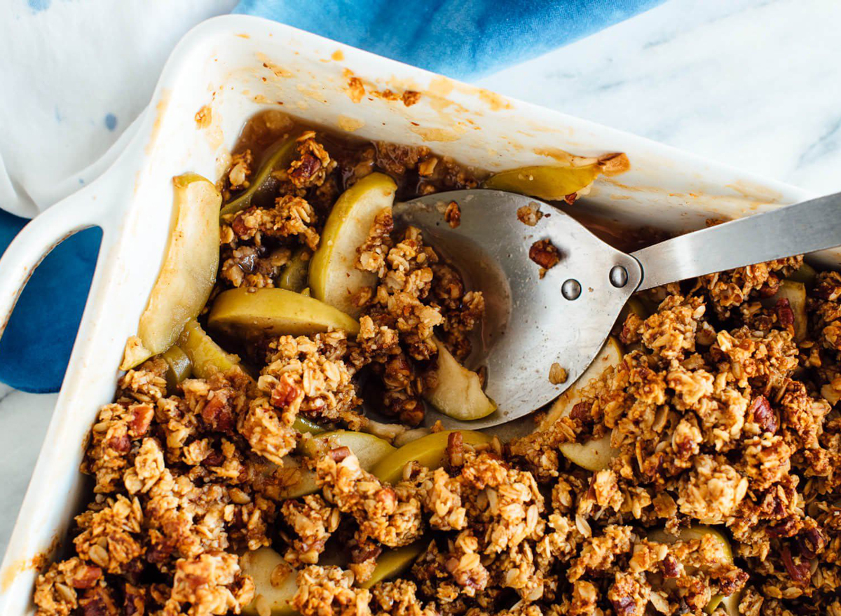 Gluten free apple crisp