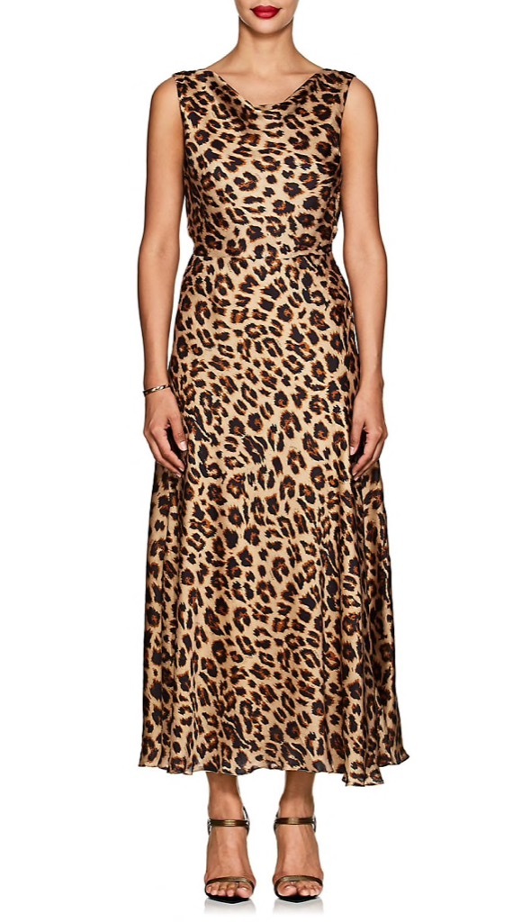 leopard print dress