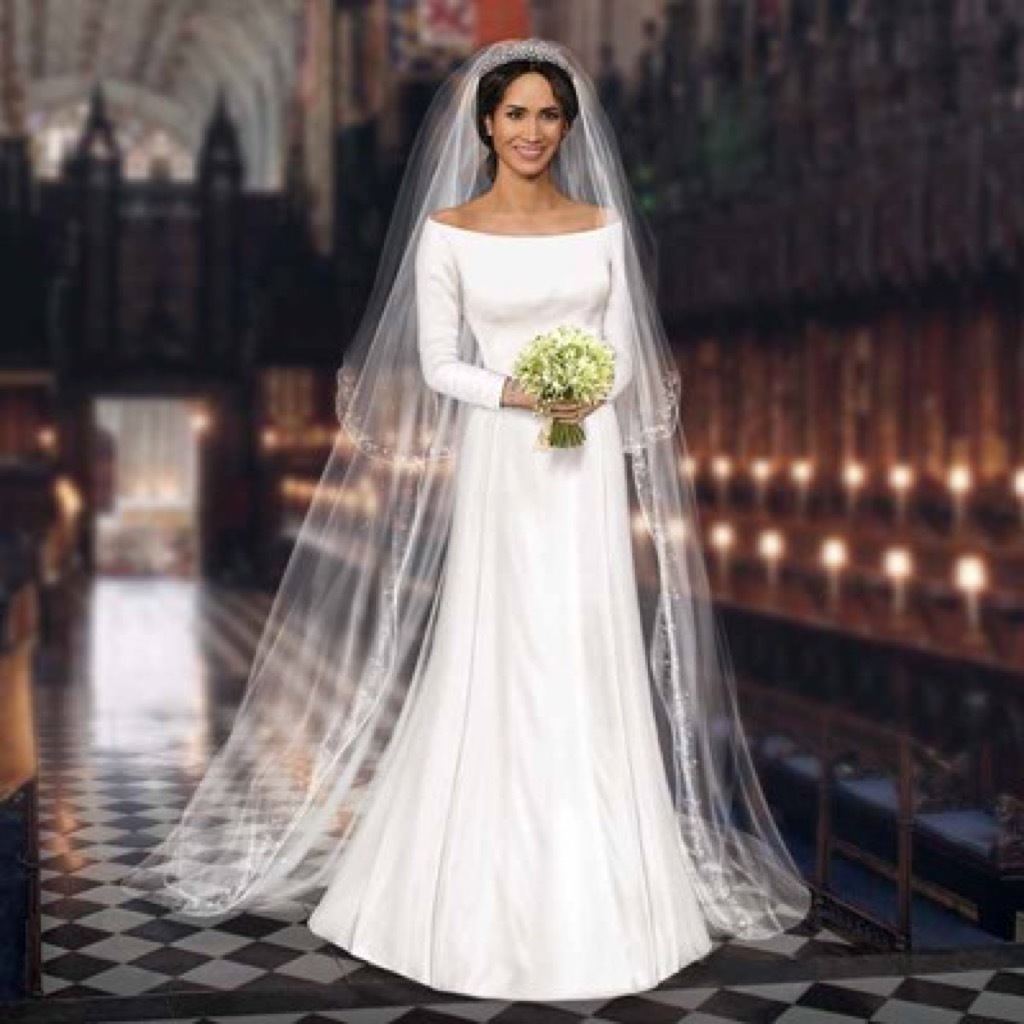 meghan markle danbury mint doll