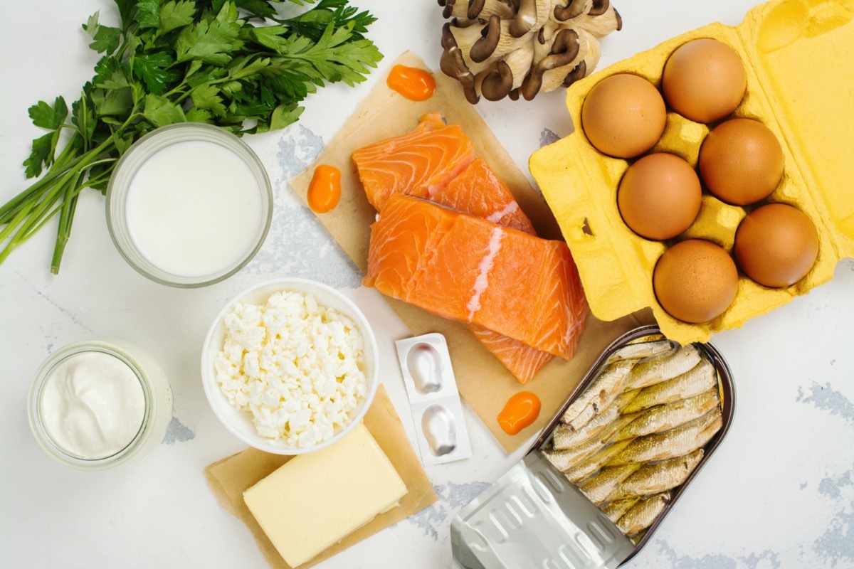 Natural sources of vitamin D and Calcium