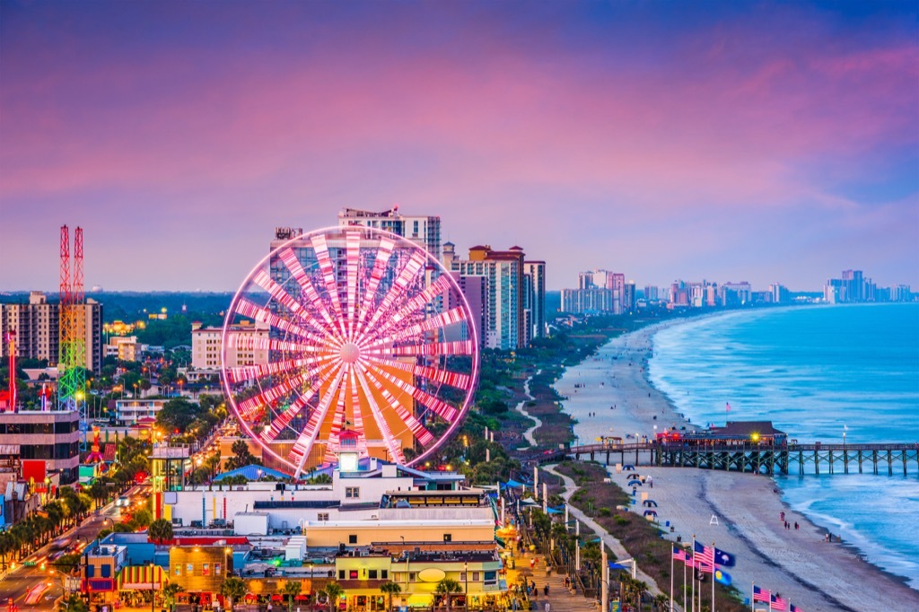 Myrtle Beach, South Carolina dangerous places