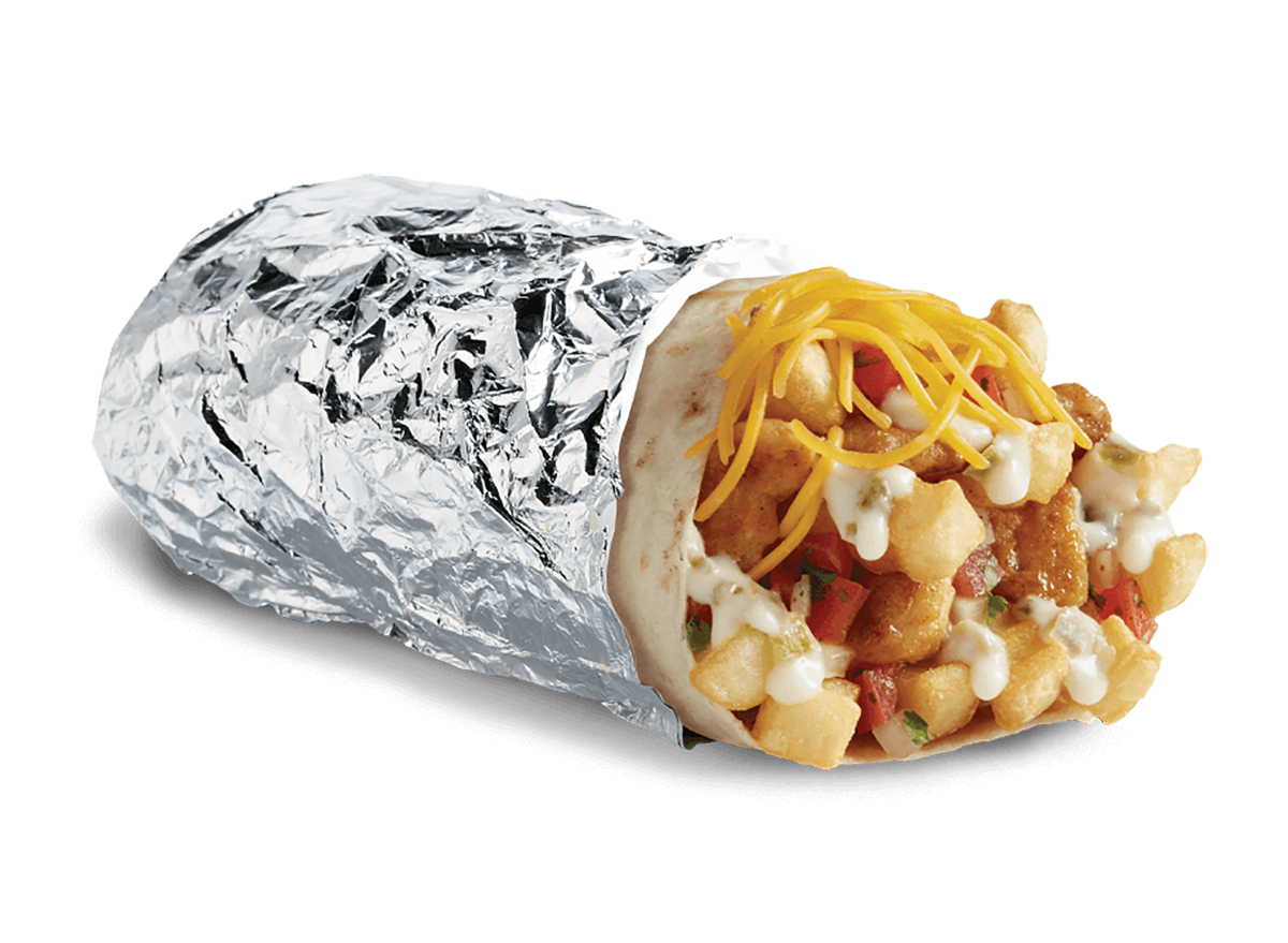 del taco epic loaded queso burrito