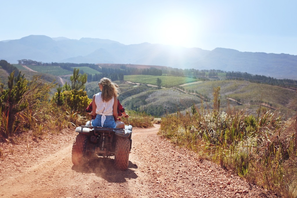 quad riding