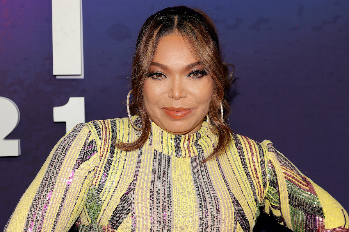 Tisha Campbell at the 2021 Soul Train Awards