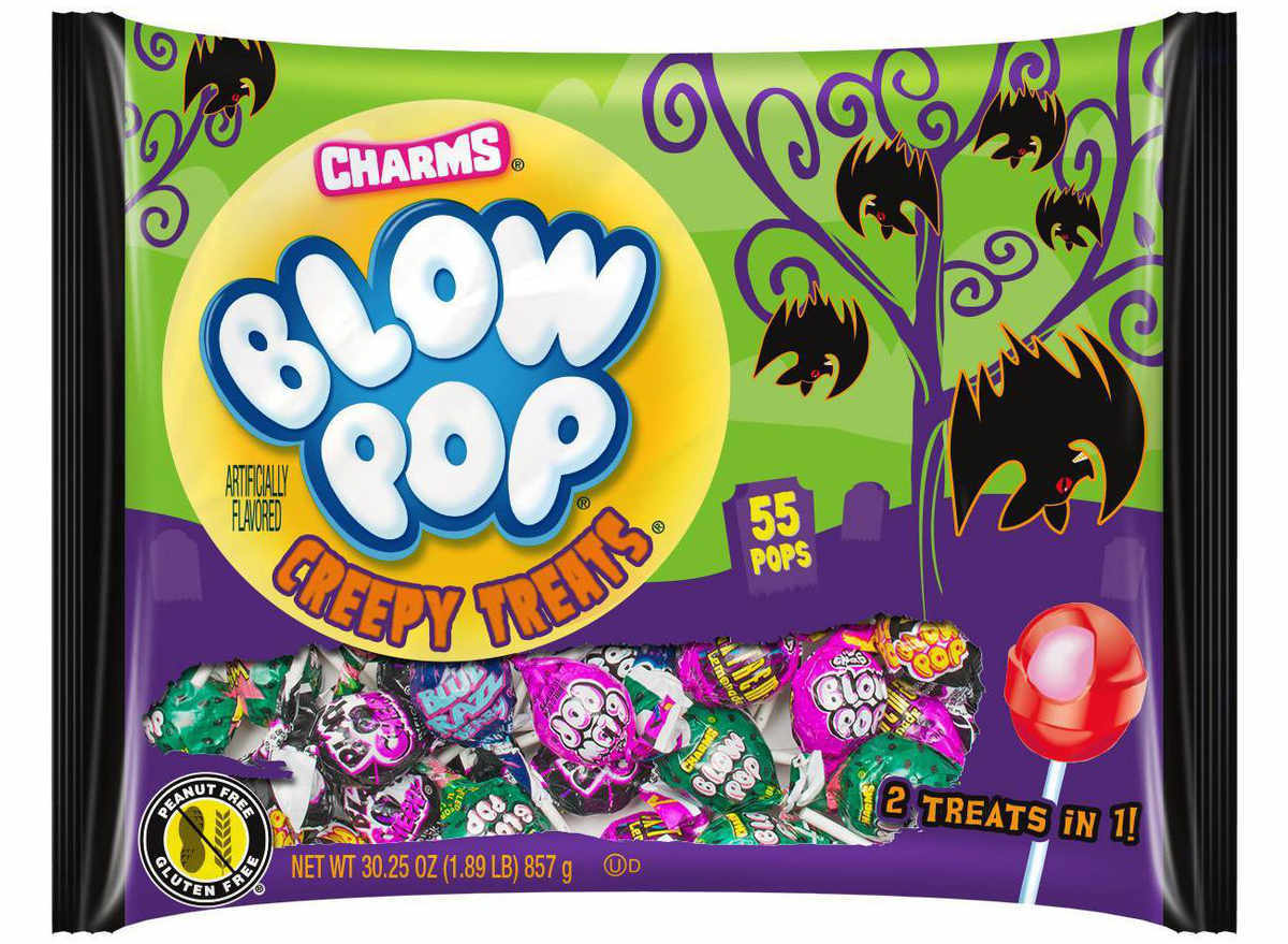 blow pop creepy treats