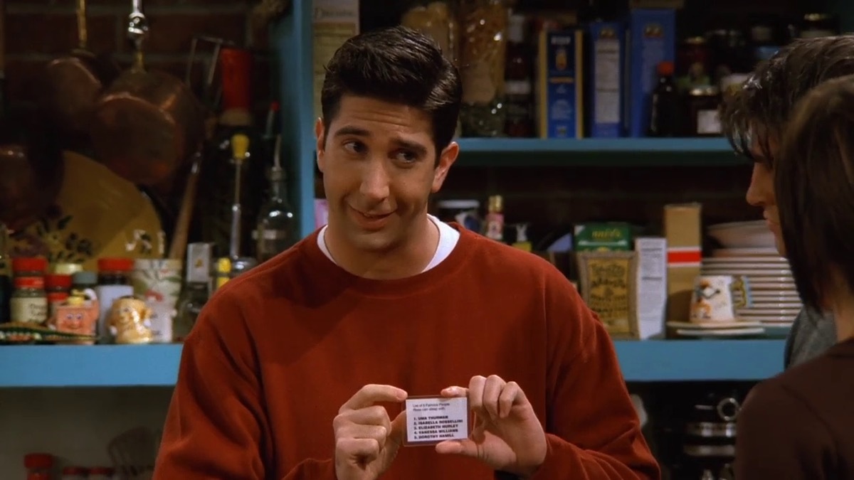 ross on friends