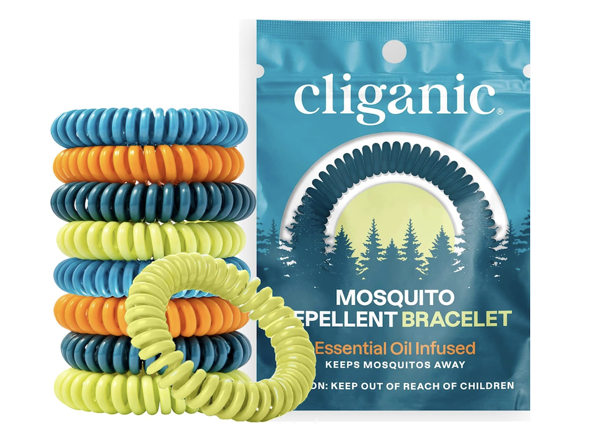 Cliganic mosquito-repellent bracelets