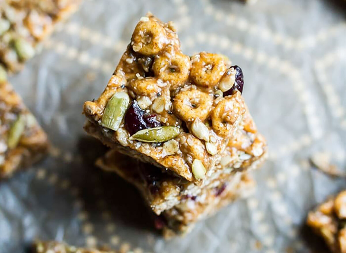 pumpkin spice cereal squares