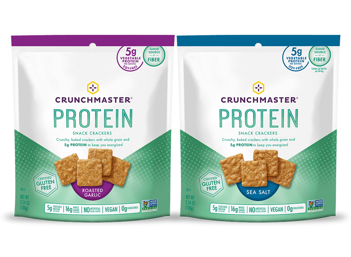 crunchmaster protein crackers