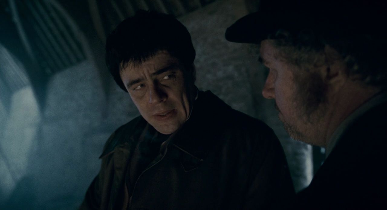 benicio del toro in the wolfman