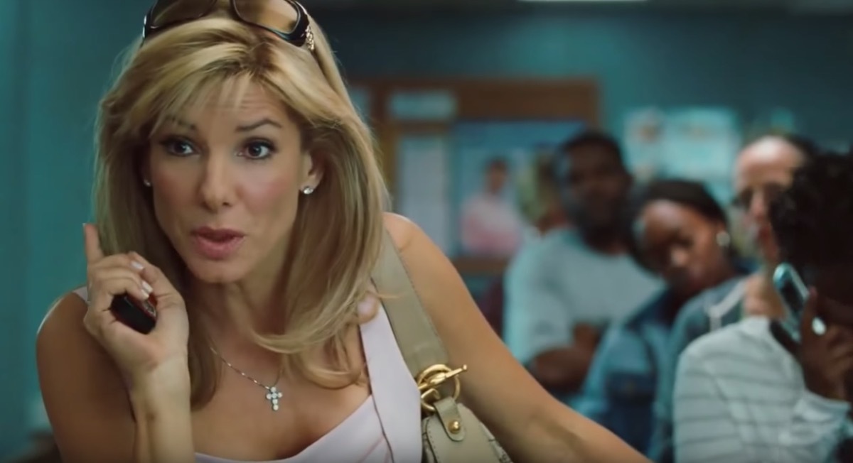 Sandra Bullock as Leigh Anne Tuohy in The Blind Side