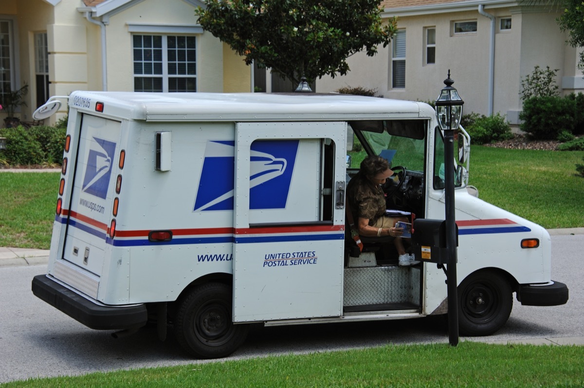 USPS Mail Truck