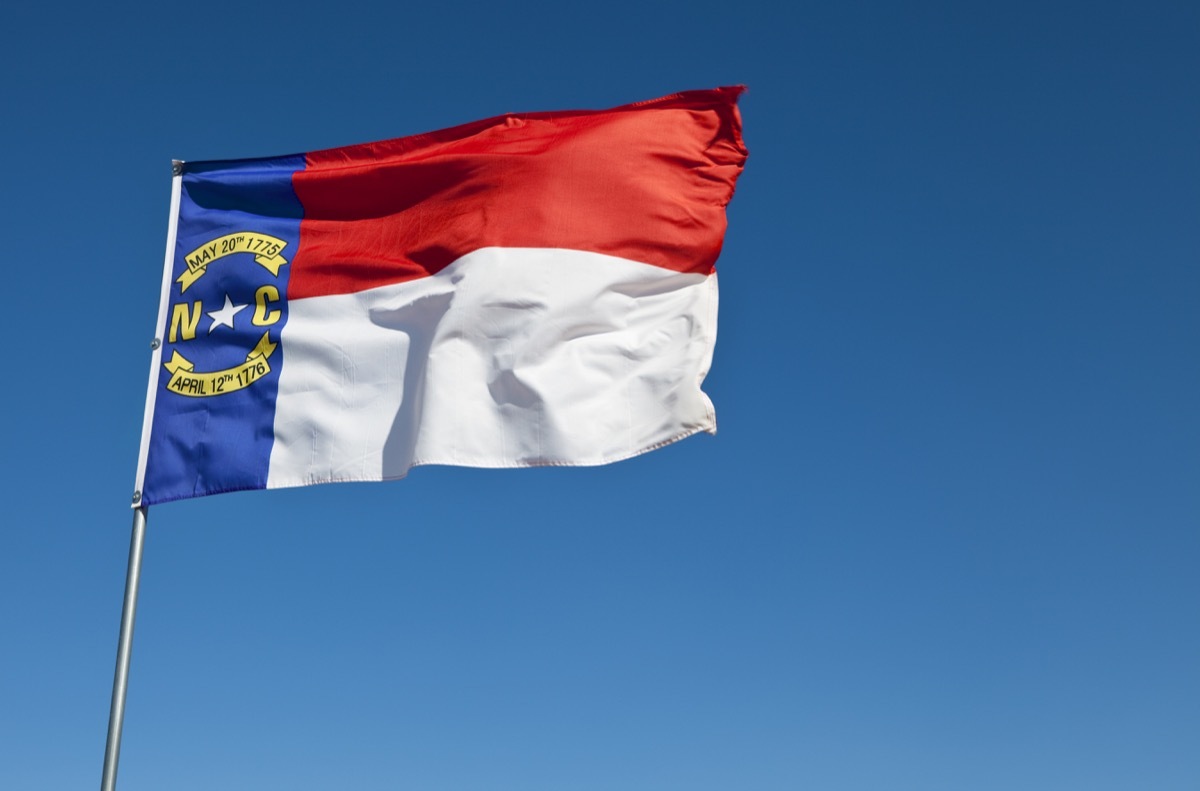 north carolina state flag facts