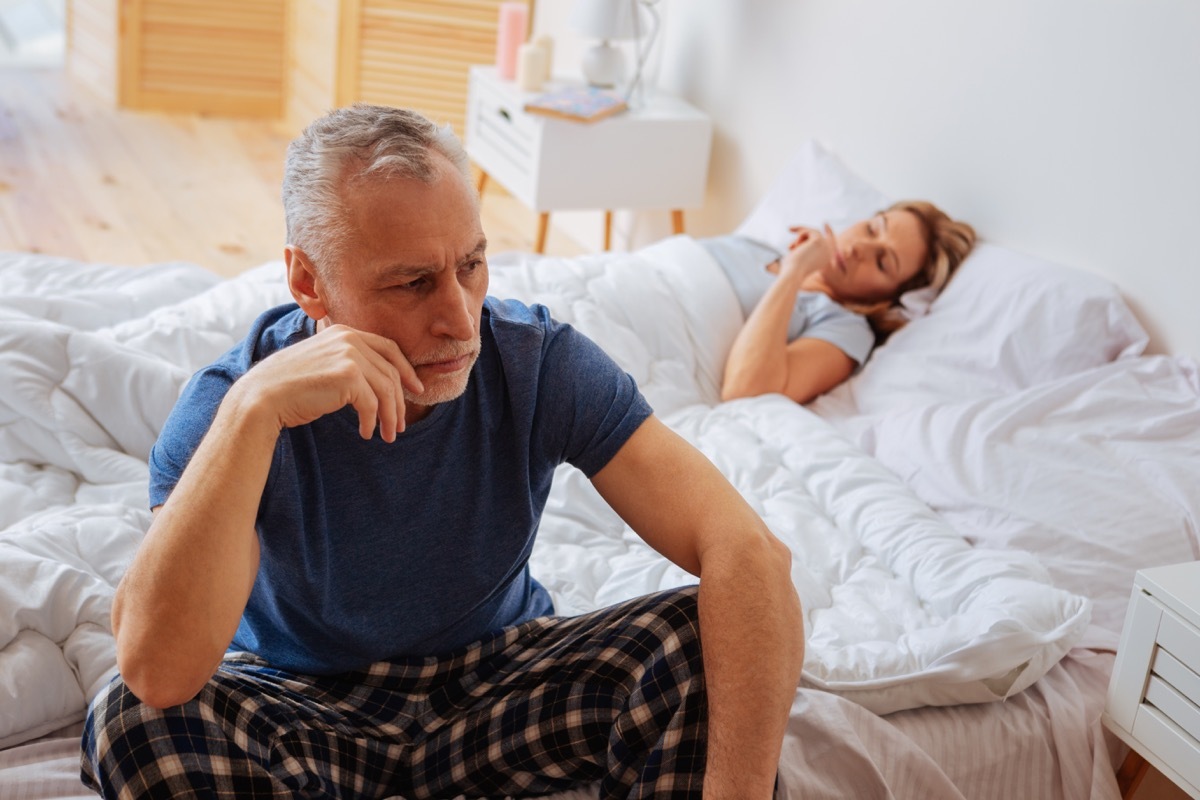 angry couple laying in bed, better husband