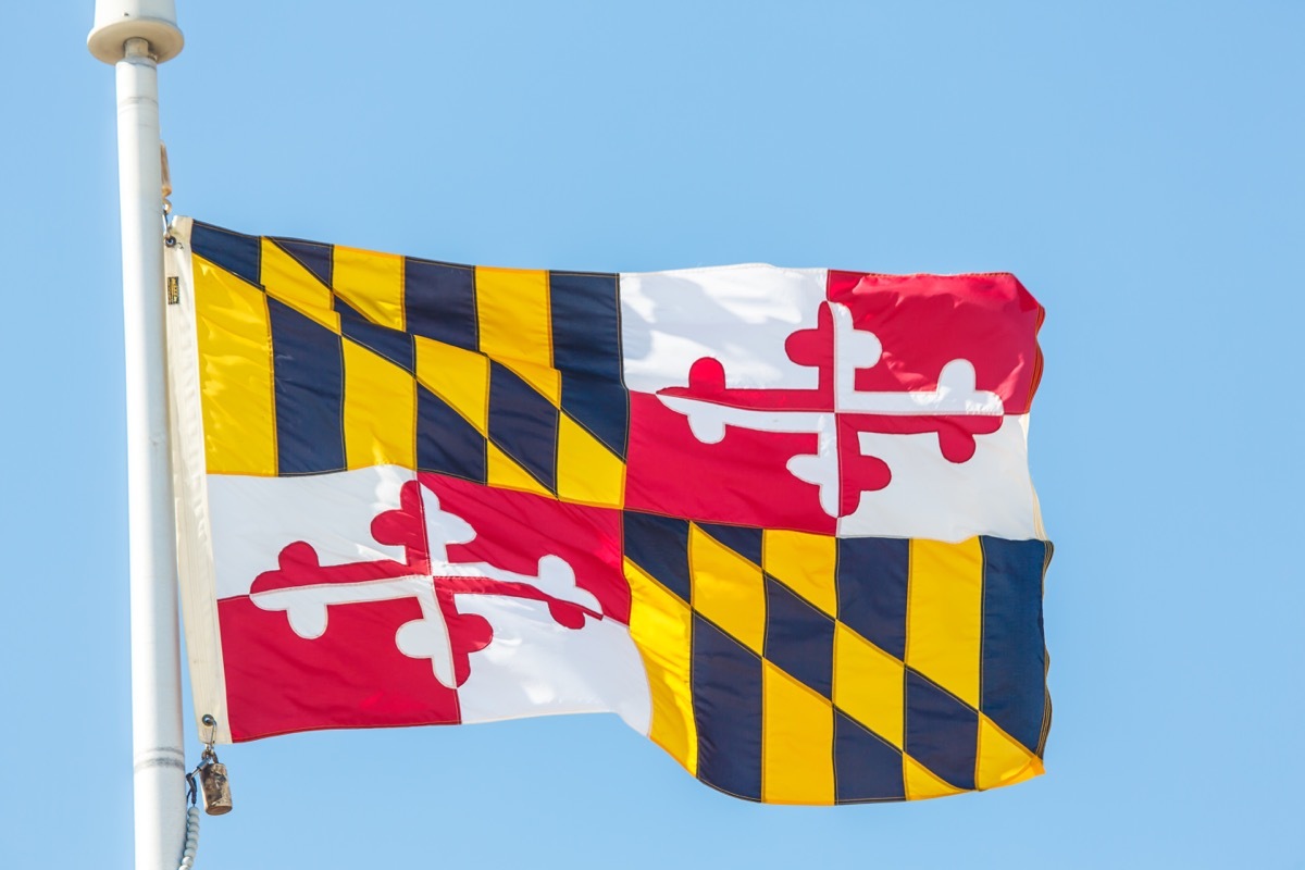 maryland state flag facts