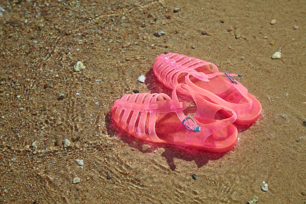 jelly sandals