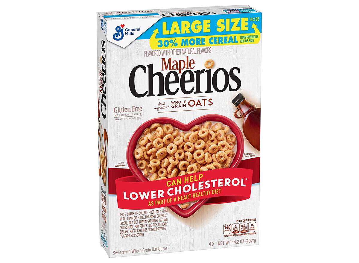 general mills maple cheerios