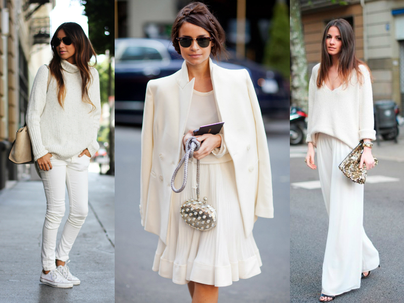 Head-to-toe white